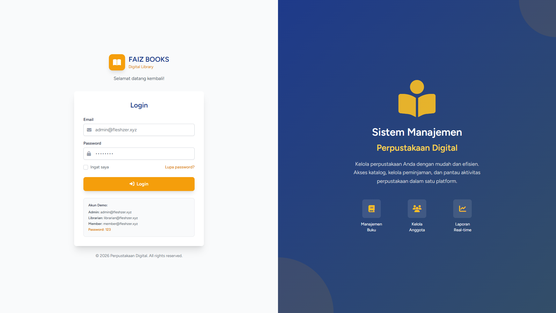 Sistem Manajemen Perpustakaan Digital